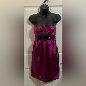 NWOT Speechless Strapless Evening Prom Dress With Pockets!! Size 1